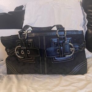 Black Coach purse- excellent condition!